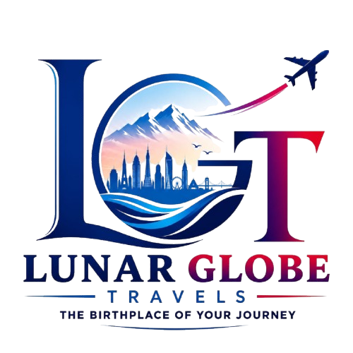 Lunar Globe Travels  Logo